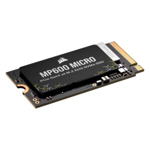 SSD M.2 Corsair MP600 Micro 2TB NVMe PCIe Gen 4 - CSSD-F2000GBMP600MCR2 - Imagen 3