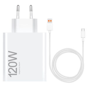 Carreg P/tomada Xiaomi Mi 120w Hypercharge Combo Mdy-14-ee (type-c)