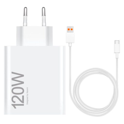 Carreg P/tomada Xiaomi Mi 120w Hypercharge Combo Mdy-14-ee (type-c)