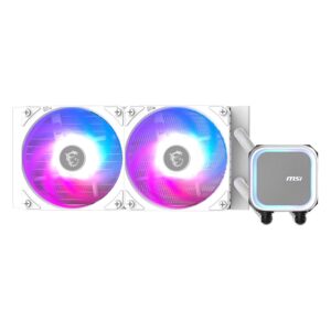 Water Cooler Para Procesador MSI Mag Coreliquid A13 240 306-7ZWCA21-L ARGB - Blanco
