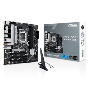 Placa Madre Assus Prime B760m-a Ax6 Ii Ddr5 Socket Lga 1700 Chipset Intel B760 Micro Atx