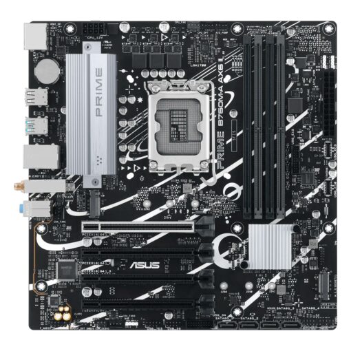 Alternative view of Placa Madre Assus Prime B760m-a Ax6 Ii Ddr5 Socket Lga 1700 Chipset Intel B760 Micro Atx