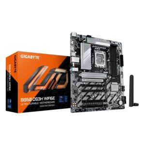 Placa Madre Gigabyte B860 Ds3h Wifi 6e Ddr5 Socket Am5 Chipset Amd B850 Micro Atx