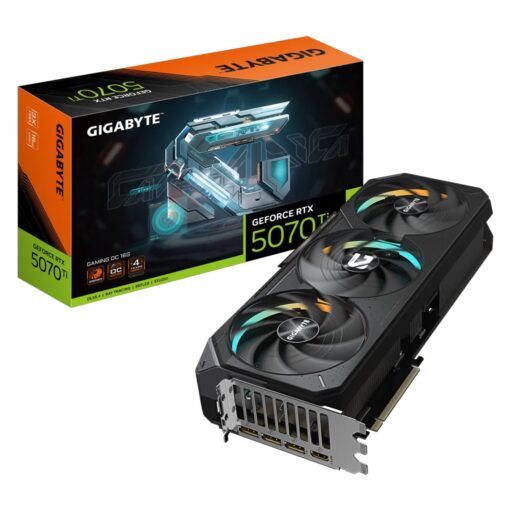Placa De Video Gigabyte Gaming OC NVIDA GeForce RTX 5070Ti 16GB GDDR7 -