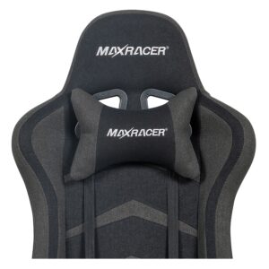 Silla Gamer MaxRacer Aggressive AGG-6-TCDO - Negro - Imagen 2