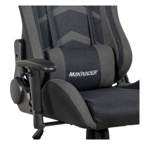 Silla Gamer MaxRacer Aggressive AGG-6-TCDO - Negro - Imagen 4