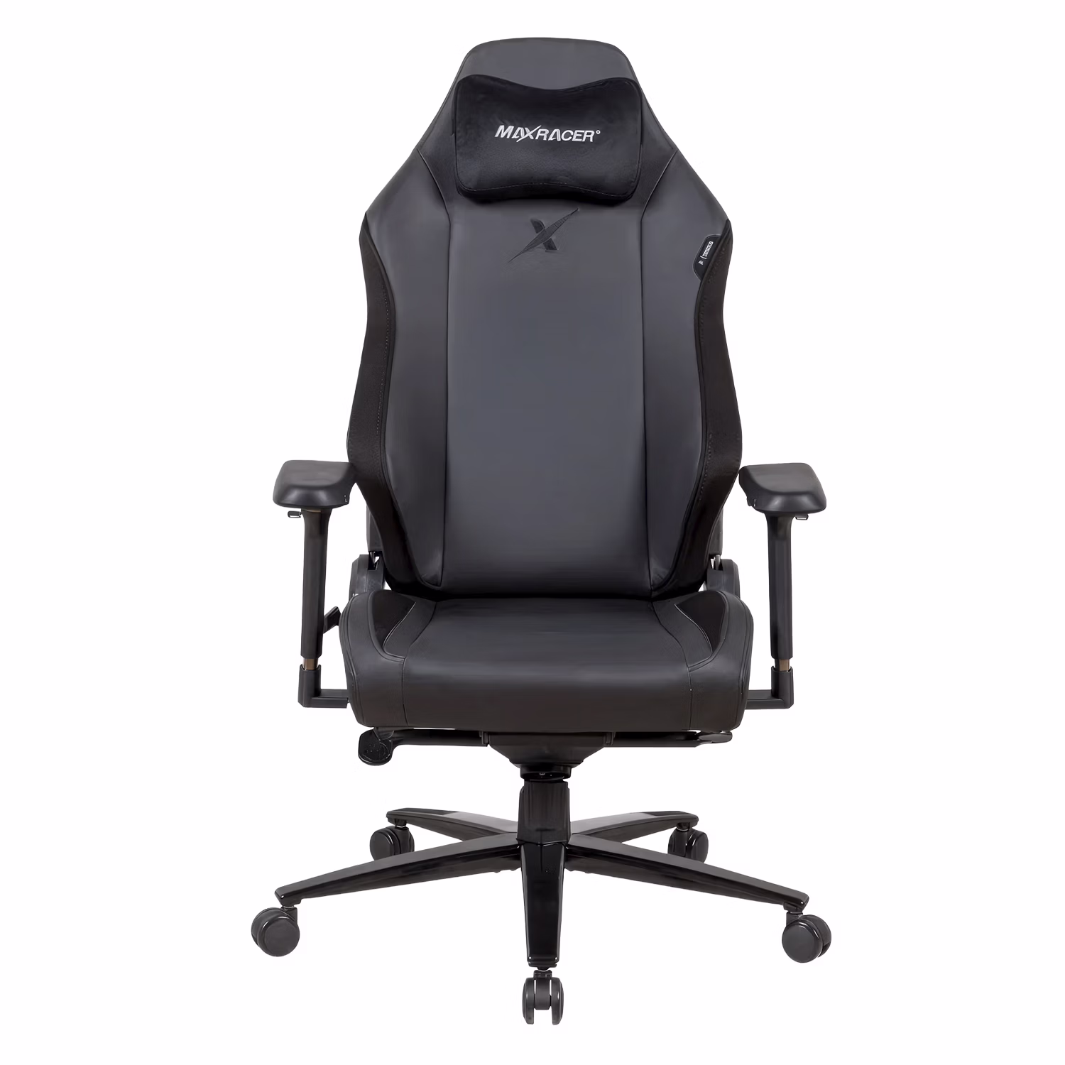 Silla Gamer Maxracer Heavy Hvy-6-smi-tcdo Massageadora - Negro
