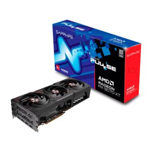 Placa De Video Sapphire Gaming Pulse Amd Radeon Rx 9070 Xt 16gb Gddr6