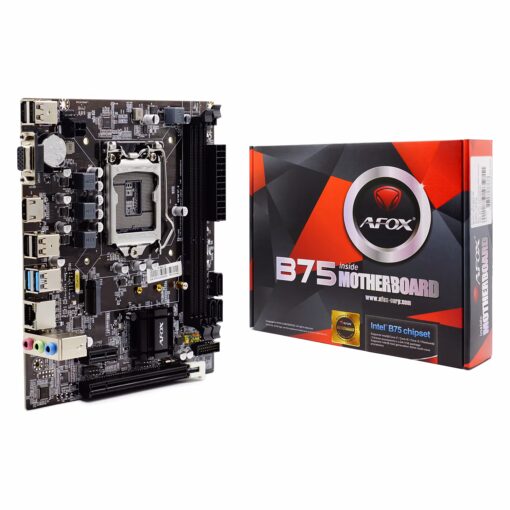 Placa Madre Afox IB75-MA2-V6 DDR3 Socket LGA 1155 Chipset Intel B75 Micro ATX