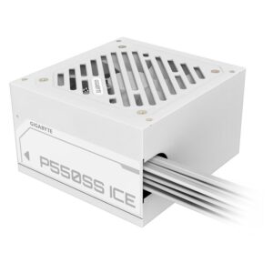 Fuente Gigabyte Gp-p550ss Ice Atx 550w 80 Plus Silver Pfc Activo - Blanco - Imagen 2