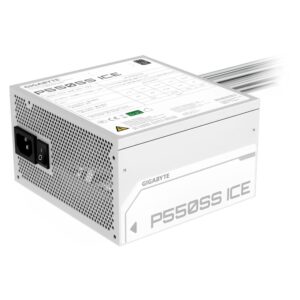 Fuente Gigabyte Gp-p550ss Ice Atx 550w 80 Plus Silver Pfc Activo - Blanco - Imagen 3