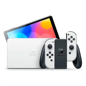 Consola Nintendo Switch Oled 64gb Japón - Blanco (heg-s-kaaaa)