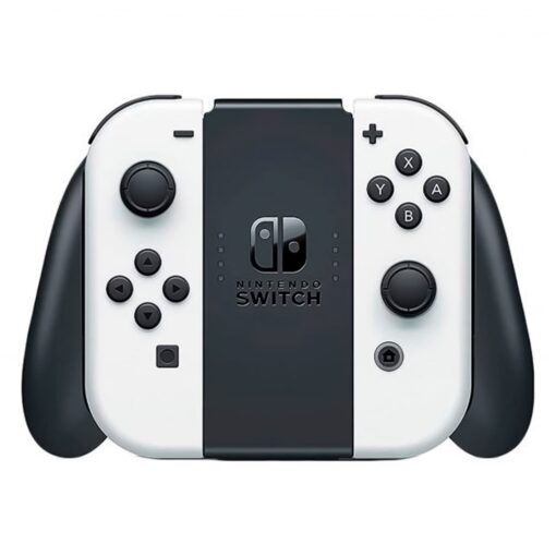 Alternative view of Consola Nintendo Switch Oled 64gb Japón - Blanco (heg-s-kaaaa)