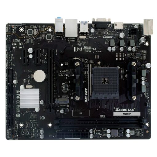 Alternative view of Placa Madre Biostar A520MHP 2XDDR4 Socket AM4 Chipset A520 Micro ATX
