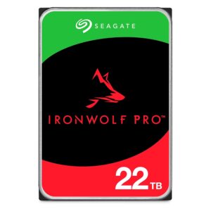 HD Seagate IronWolf Pro 22TB 3.5" SATA 3 7200RPM - ST22000NT001 (garantía PY)
