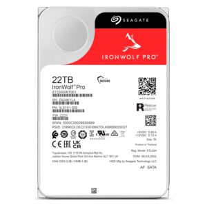 HD Seagate IronWolf Pro 22TB 3.5" SATA 3 7200RPM - ST22000NT001 (garantía PY) - Imagen 3