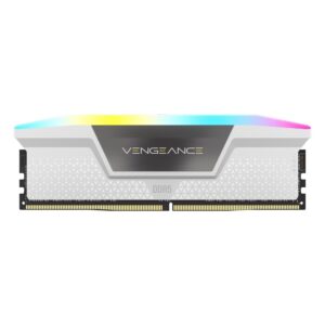 Memoria RAM Corsair Vengeance RGB 64GB (2x32GB) DDR5 6000MHz - CMH64GX5M2B6000Z30W - Imagen 3