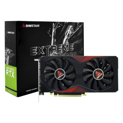 Placa De Video Biostar Extreme Gaming Nvidia Geforce Rtx 3060 12gb Gddr6 - Vn3606rml9