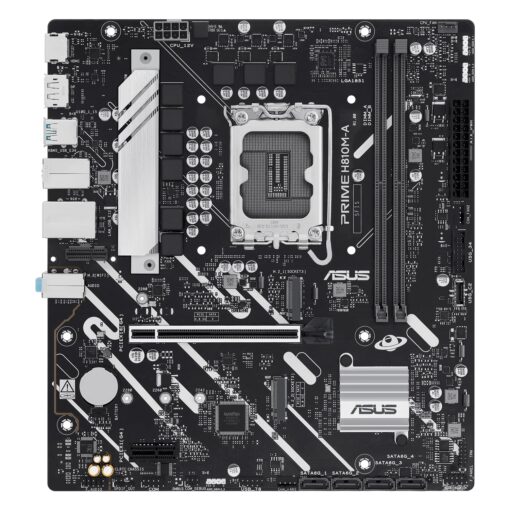 Alternative view of Placa Madre Asus Prime H810M-A DDR5 Socket LGA 1851 Chipset Intel H810 Micro ATX