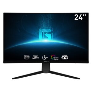 Monitor Gamer Msi G2422c 23.6" Full Hd Led Curvo 180hz Hdmi Dp - Negro