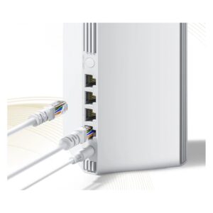 Enrutador Xiaomi NE DVB4486GL Mesh System WiFi 6 AX3000 - Blanco (3 Pack) - Imagen 4