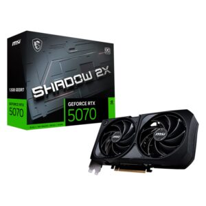 Tarjeta De Video MSI Shadow 2X OC NVIDIA GeForce RTX 5070 12GB GDDR7 - 912-V532-011