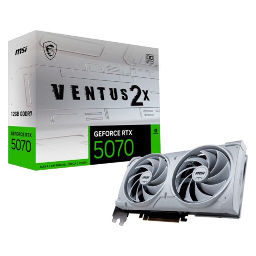 Vga Rtx-5070 12gb Gddr7 192bit Msi Ventus 2x Oc White 912-v532