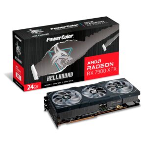 Placa De Video Power Color Hellbound OC Radeon RX7900 XTX 24GB GDDR6 - RX7900XTX 24G-L