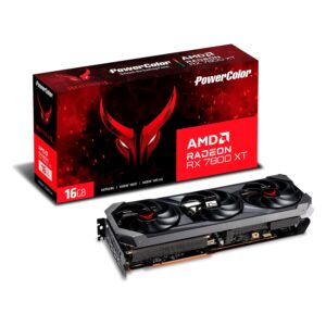 Placa De Video Power Color Radeon RX-9070XT Red Devil OC 16GB GDDR6 - RX9070XT-16G-E-OC