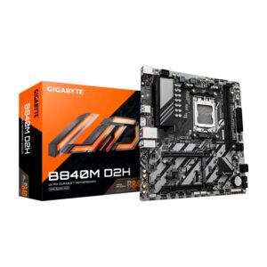 Placa Madre Gigabyte B840M D2H DDR5 Socket AM5 Chipset AMD B840 Micro ATX