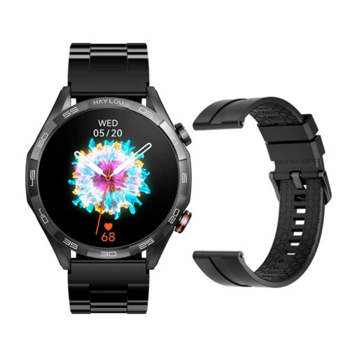 Alternative view of Smartwatch HAYLOU SOLAR 5 HF004 LS20 SMARTWACHT BLACK + Pulsera.