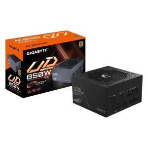 Fuente Gigabyte Gp-ud850gm Atx 850w 80 Plus Gold Pfc Activo Full Modular Bivolt - Negro