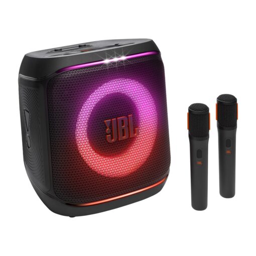 Parlante Portátil JBL Party Box Encore 2 Bluetooth + 2 Micrófono - Negro