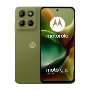 Smartphone Motorola Moto G15 Xt2521-2 256gb 4gb Ram Dual Sim Pantalla 6.7" - Verde