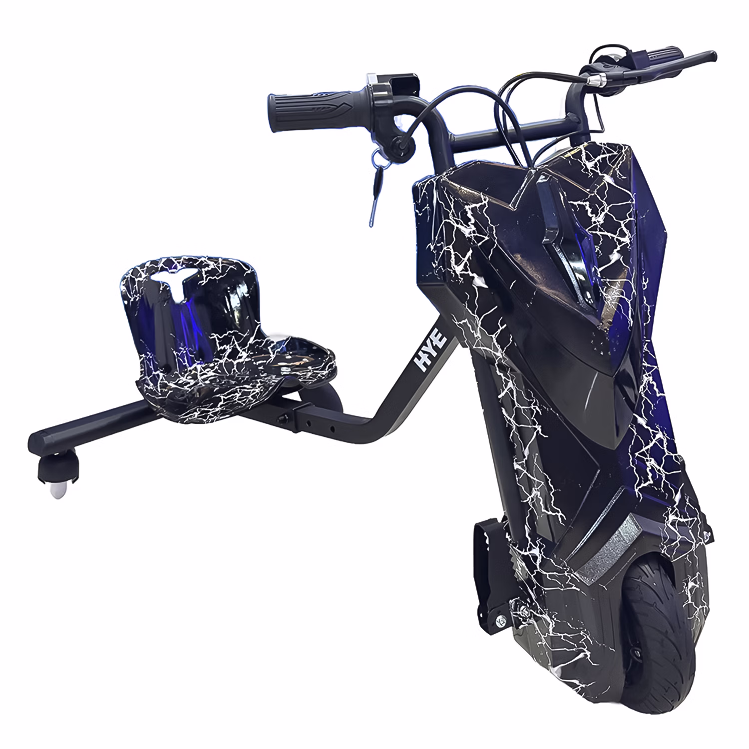 Triciclo Elétrico Hye Hy-tr02 8.5" 250w - Negro Blanco