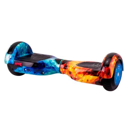 Scooter Elétrico Hye 6.5'' Bluetooth Led + Bolsa - Ice Flame