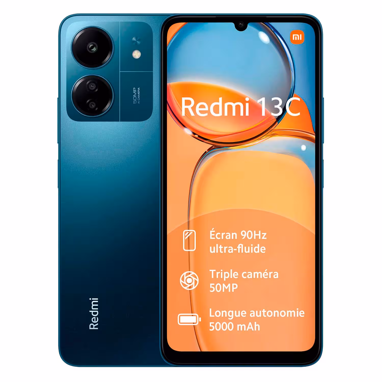 Smartphone Xiaomi Redmi 13c Ds 8gb Ram 256gb 6.74" Blue Global Br L/pequen
