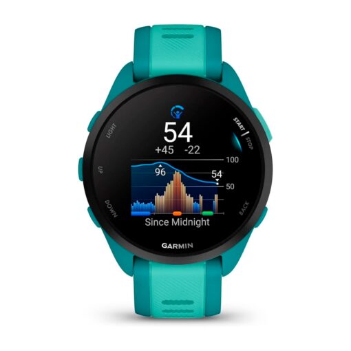 Alternative view of Smartwatch GARMIN FORERUNNER 165 MUSIC 010-02863-32 TURQUOISE