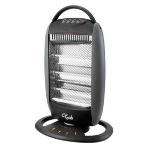 Estufa Elétrico Cuarzo Krab Kbeo1200 220v/oscilante/1200w/3niv