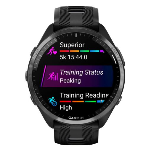 Alternative view of Smartwatch Garmin Forerunner 965 010-02809-00 - Negro