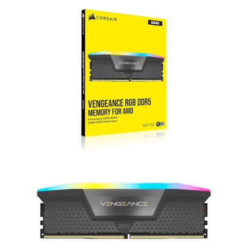 Alternative view of Memoria RAM Corsair Vengeance RGB 16GB DDR5 6000MHz - CMH16GX5M1E6000Z36