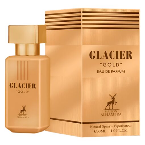 Perfume Maison Alhambra Glacier Gold Eau De Parfum Masculino 30ml