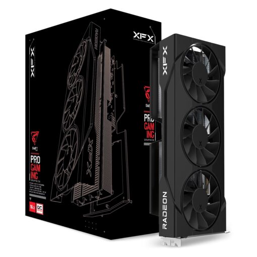Tarjeta De Video Rx-9060xt 16gb Gddr6 128bit Xfx Swift Triple Rx-96ts316b7