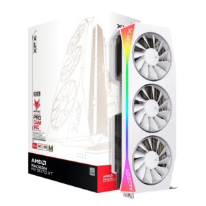 Tarjeta De Video Rx-9070xt 16gb Gddr6 256bit Xfx Mercury Mag W Rx-97tmargw9