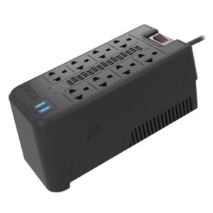 Estabilizador Forza FVR-1222USB 1200VA 220V USB - Negro