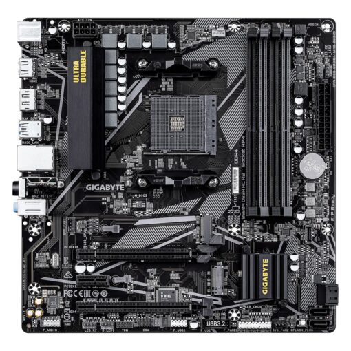 Alternative view of Placa Madre Gigabyte B550M DS3H AC R2 DDR4 Socket AM4 Chipset AMD B550 Micro ATX