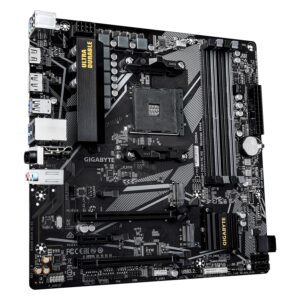 Placa Madre Gigabyte B550M DS3H AC R2 DDR4 Socket AM4 Chipset AMD B550 Micro ATX - Imagen 3