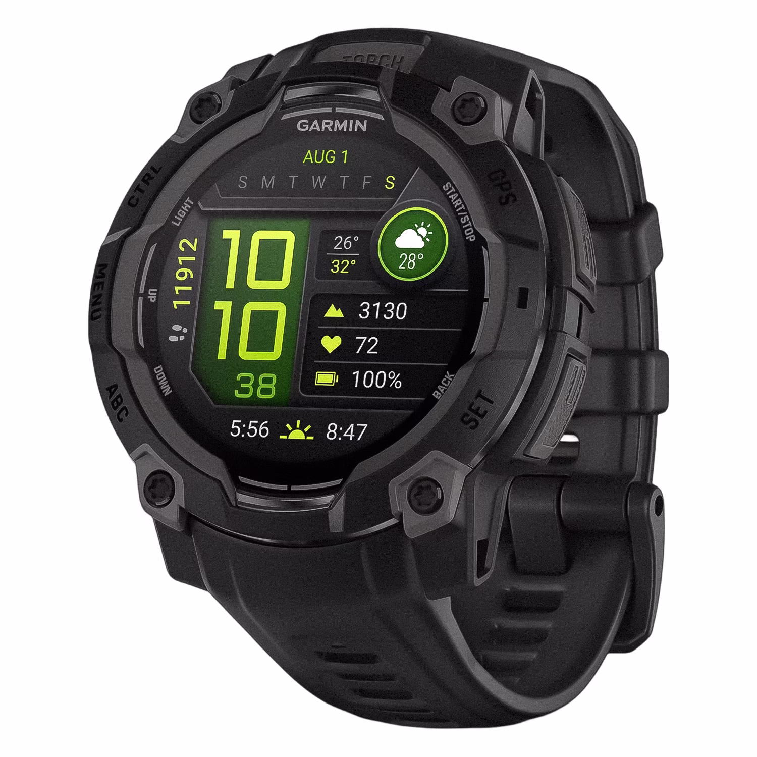 Relogio Garmin Instinct 3 010-02936-00 45mm Amoled Black
