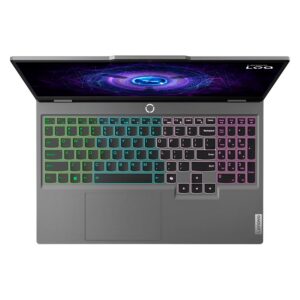 Notebook Gamer Lenovo Loq 83GS001BUS 15.6" Intel Core i5-12450HX 512GB SSD 12GB RAM NVIDIA Geforce RTX 2050 - Gris - Imagen 4