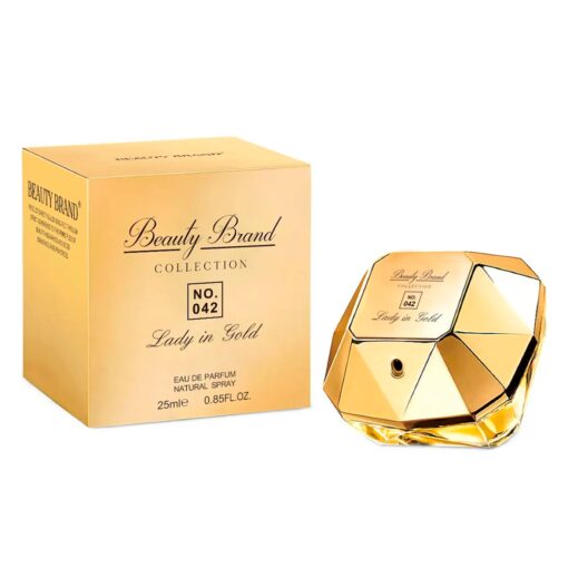 Perfume Beauty Brand Collection 042 Lady Million In Gold Eau De Parfum Femenino 25ml